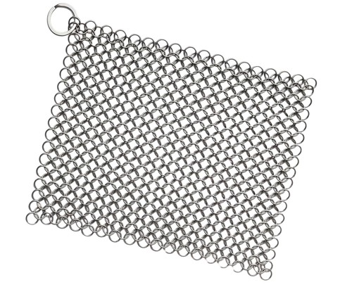 Cast iron scrubber - 8"x6",