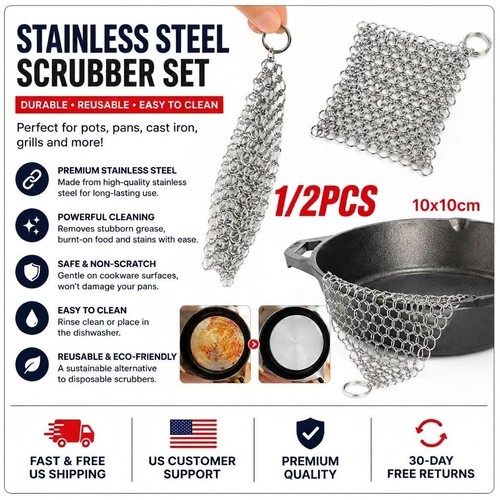 Stainless steel chainmail - stainless,
