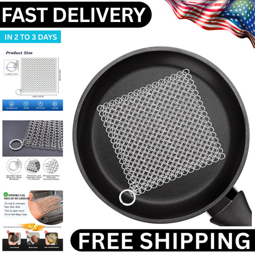 6inch cast iron - iron, scrubber