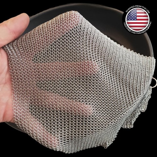 X16 chainmail skillet - chainmail,