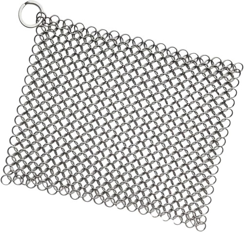 Cast iron scrubber - 8"x6",