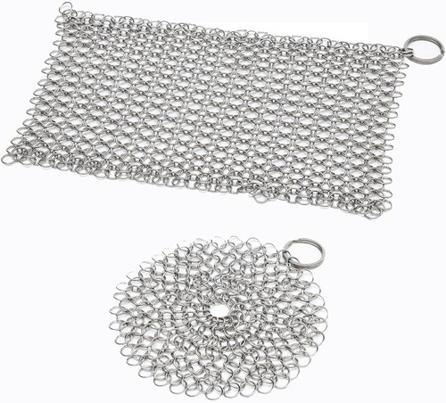 Cast iron skillet chainmail - cast,