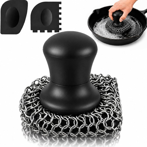 Cast iron scrubber and scraper - iron,