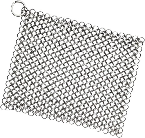 Cast iron scrubber - 8"x6",