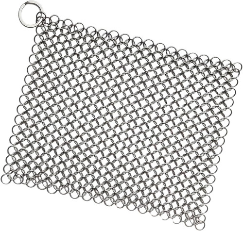Cast iron scrubber stainless - iron,