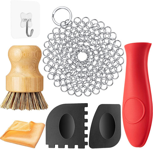 Pieces cast iron cleaner set - 7,