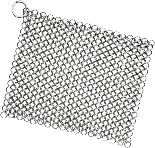 Cast iron scrubber - cast, 8x6