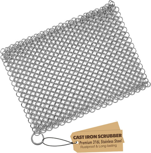 Cast iron scrubber - iron,