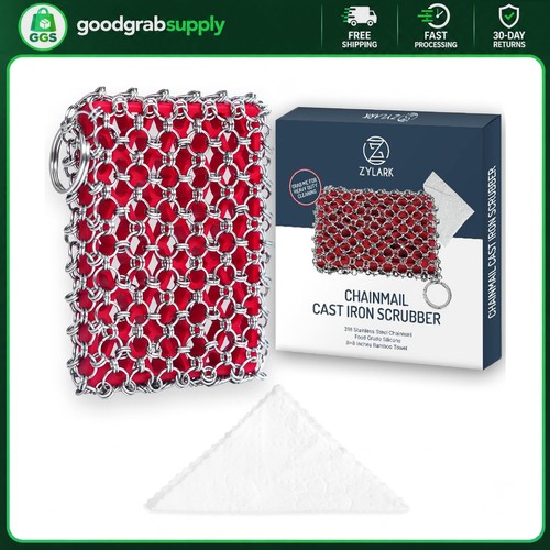 Chainmail scrubber for cast - chainmail,