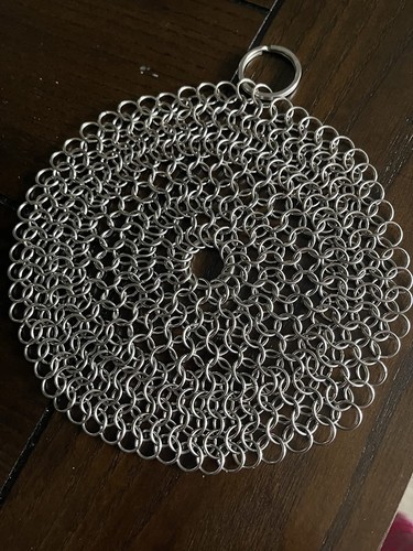 Cast iron skillet cleaner - iron,