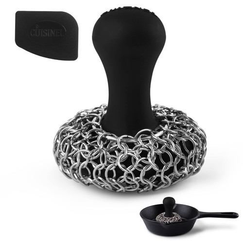 Cuisinel cast iron - cast, chainmail